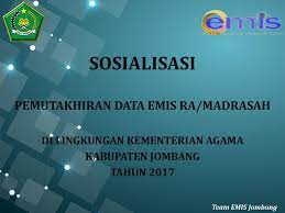 Menggunakan database hasil pendataan 2016/2017 semester genap. Pemutakhiran Data Emis Ra Madrasah Di Lingkungan Kementerian Agama Ppt Download
