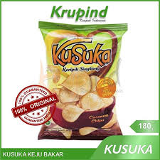 Mau rasa gurih dan manis? Jual Kusuka Kripik Keripik Singkong Keju Bakar 180gr Krupind Murah Mei 2021 Blibli