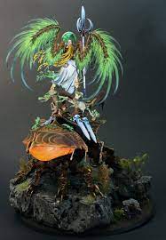 Sylvaneth Alarielle The Everqueen Warhammer 40k Artwork Warhammer 40k Miniatures Warhammer