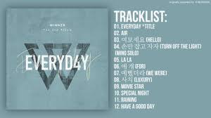 Full Album Winner Everyday 2nd Album Winner Album Album Songs Album