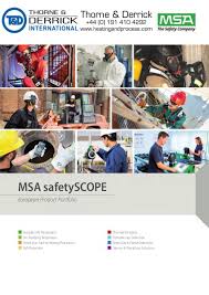 msa gas detectors portable fixed gas detection brochure