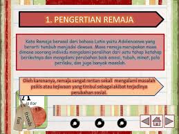 Oleh karena itu, marilah kita ciptakan sinergi yang baik antara pemerintah dan masyarakatnya. Masa Remaja Definisi Remaja Perkembangan Remaja Masalah Yang Dihadapi Remaja Cara Mengatasinya Profilprofil Ppt Download