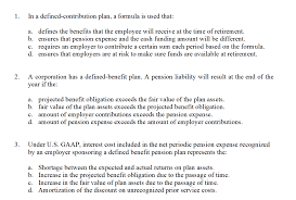 Maybe you would like to learn more about one of these? 1 In A Defined Contribution Plan A Formula Is Used Chegg Com