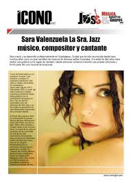 Sara Valenzuela «LA SRA. JAZZ»