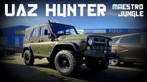 De nieuwe generatie 4x4 made in russia. Uaz Hunter Maestro Jungle Edition Youtube