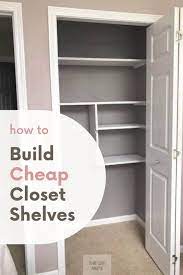 Get it as soon as tue, may 11. How To Build Easy Small Closet Shelves In A Weekend Diy Closet Shelving Idea The Diy Nuts