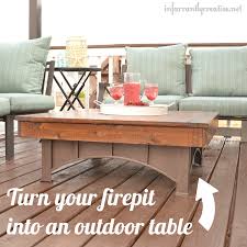 Final thoughts on outdoor fire pit tables. Outdoor Coffee Table Infarrantly Creative