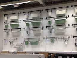 Many Options On How To Use The Fintorp Rail Found At Ikea This Would Be Great Behind The Kitchen Sink Cabinet Kitchen Cabinet Styles Quality Kitchen Cabinets