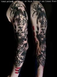 Tattoo Gallery Trash Polka Tattoos By Volko Merschky Simone Pfaff Trash Polka Tattoos Trash Polka Tattoo Vorlagen Tattoo Armel Frauen