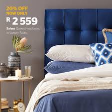 Feb 27, 2020 · a headboard can add major impact to a room's decor, no matter the size. Coricraft Promotion Ended Luxury Layering Bedroom Sale 20 Off Locally Made Headboards Beds Handmade And Upholstered Right Here In South Africa The Salem Headboard Is Now Available At 20