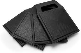 People tend to confuse stabilizer jacks and leveling jacks, which can be a huge mistake. Buy Camco Stabilizer Jack Flex Pads Helps Prevent Jacks And Stabilizer From Sinking Into The Ground Can Be Used On Uneven Surfaces Uv Resistant Weatherproof 4 Pack 44591