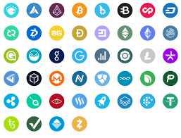 A set of crypto and fiat currency icons. 30 Modern Cryptocurrency Icon Packs Decolore Net