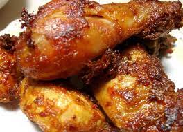Ayam Goreng Berempah Onlajer Com Spicy Baked Chicken Food Recipes