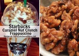 Select a store to view availability. Starbucks Caramel Nut Crunch Frappuccino Starbucks Secret Menu