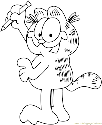 Garfield coloring pages, printable garfield coloring book 35 page pdf, birthday activity, party favor, digital coloring sheets for kids pleasewelcome 5 out of 5 stars (36) ca$ 4.30. Garfield Painting Picture Coloring Page For Kids Free Garfield Printable Coloring Pages Online For Kids Coloringpages101 Com Coloring Pages For Kids