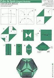 Si te gusta la papiroflexia y la moda , este es tu artículo. Origami Modular Cubo Paso A Paso Buscar Con Google Origami Geometrico Diagramas De Origami Origami Modular