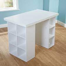 Our Best Home Office Furniture Deals Craft Tables With Storage Craft Table Diy Craft Room Office