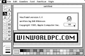 So you erased your hard drive to install leopard, and now you've got to load your mac up with all your essential software. Winworld Macpaint 1 X