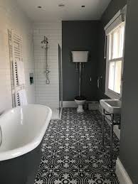 Victorian Grey Period Bathroom Cast Iron Bath Small Bathroom Makeover Victorian Bathroom Traditional Bathroom