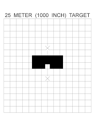 Printable rifle zeroing targetshow all. 25m M14 Zero Target M14 Forum