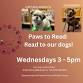 Paws to Read at your Lodi Public Library event image