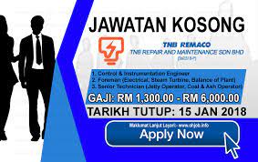Search for jobs and personnel in uzbekistan. Jawatan Kosong Tnb Remaco 15 Januari 2018 Jawatan Kosong Kerajaan Swasta Terkini Malaysia 2021 2022