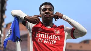 Arsenal: Eddie Nketiah 'throws down ...