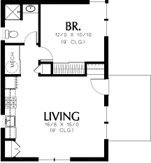 Radko Prairie Style Home Micro House Plans Small House Floor Plans Guest House Plans