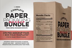 There are two smart object one for the kraft paper label available format: Free Fast Food Packaging Mockup Updated On Behance