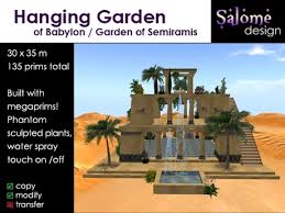 People back then would wake up for a couple of hours in between for various chores, prayer, sex, etc. Second Life Marketplace Hanging Garden Of Babylon Semiramis