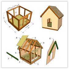 The metal roof stands up to the elements, while the small wooden overhang provides a touch of protection from rain that may try to whip inside. How To Make A Simple Doghouse Step By Step Diy Tutorial Instructions Dog Kennel Outdoor Dog House Diy Diy Dog Kennel