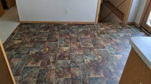 With marmoleum click tiles you can create inviting floor designs that are unique to your home and lifestyle. Day One New Linoleum Through Home Depot Youtube