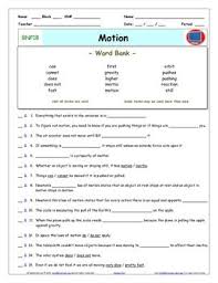 Video Guide Quiz For Bill Nye Motion Printing Google Doc Pdf Magic School Bus Bill Nye Magic School