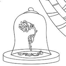 Belle and the beast are sledding. Top 10 Free Printable Beauty And The Beast Coloring Pages Online