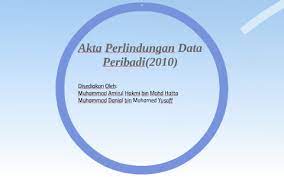 Nur afifah binti azmi (245155)2.toh jia yi (245525)3. Akta Perlindungan Data Peribadi 2010 By Amirul Hakmi