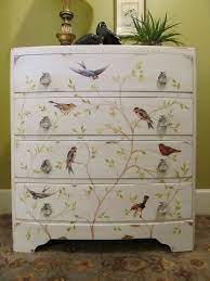 Decoupage furniture to add flair prodigal pieces. Pin On Upcycling Ideas