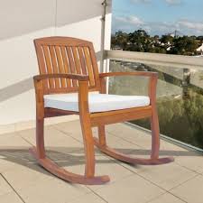 Aos Patio Gretna Porch Rocking Chair W Cushion Rocking Chair Porch Outdoor Rocking Chairs Wood Rocking Chair