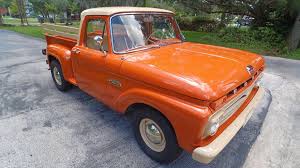 Image result for Orange 1965 Truck
