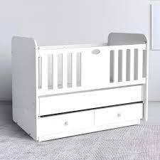 fantastic luna 2 cekmeceli sallanir besik 60x120 besik karyola mobilya