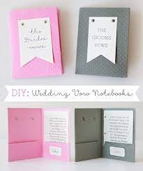 How To Make Your Own Wedding Vow Notebook Diy Wedding Vows Wedding Vow Books Wedding Vows