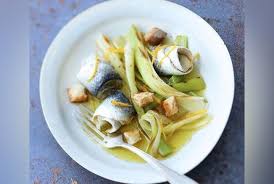 rollmops poireaux grilles vinaigrette a l orange recette recette saumon poireau cuisine food poireaux