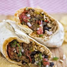 Our Burrito Has Chili Con Carne Rice And Of Course Authentic Salsa Don T Let The Fancy Names Scare You Chili Con Carne Beef Burrito Recipe Beef Recipes