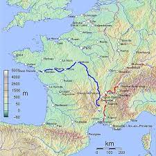 The name rhone continues the name latin: File Rhone River Highlighted With Loire Png Wikipedia