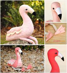 Flamingo Soft Toy Pdf Sewing Pattern Angel Lea Designs Handmade Soft Toys Soft Toy Patterns Pdf Sewing Patterns