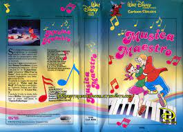 Therefore can be used only for educational purposes. Musica Maestro Seconda Edizione Vhs Noleggio Disney Tapes More Vhs Dvd Blu Ray Walt Disney