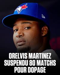 La saison de misère des Blue Jays se poursuit! Leur plus bel espoir, Orelvis  Martinez, est suspendu pour dopage!😬 Tous les détails en bio!
