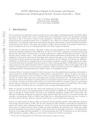 PDF) Population and Technological Growth: Evidence from Roe v. Wade