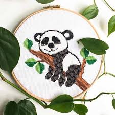 This is a small design, ideal for a card to send to someone who has recently lost a beloved pet. Animal Cross Stitch Kits Studio Koekoek Modern Embroidery