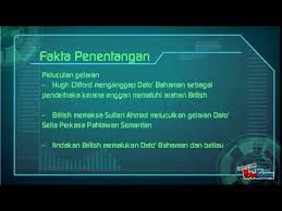 Pada tahun 1920, dato' bahaman balik ke kuantan dan tinggal di kg. Dato Bahaman Alchetron The Free Social Encyclopedia