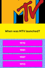 In a time when every side seems convinced it has the answers, the atlantic and hbo are p. When Was Mtv Launched Trivia Answers Quizzclub